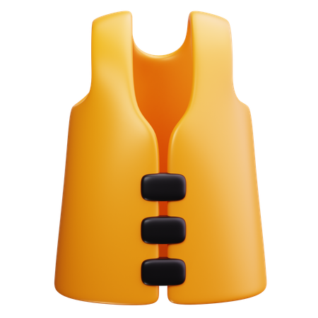 안전 조끼  3D Icon