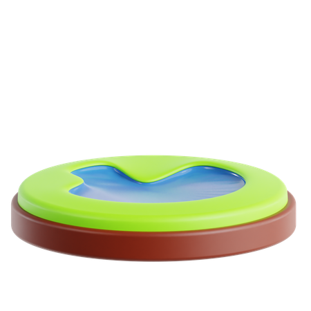 水害  3D Icon