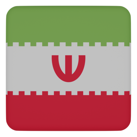 이란  3D Icon