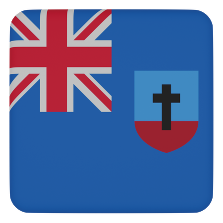 몬세라트  3D Icon