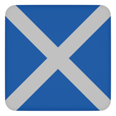 스코틀랜드  3D Icon