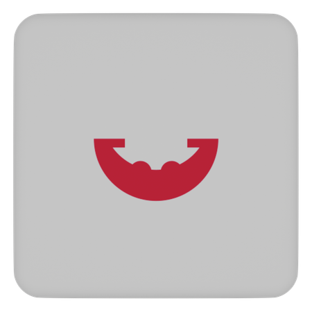 큰 고무  3D Icon