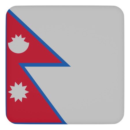 네팔  3D Icon