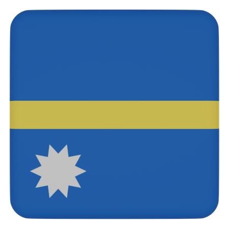 나우루  3D Icon