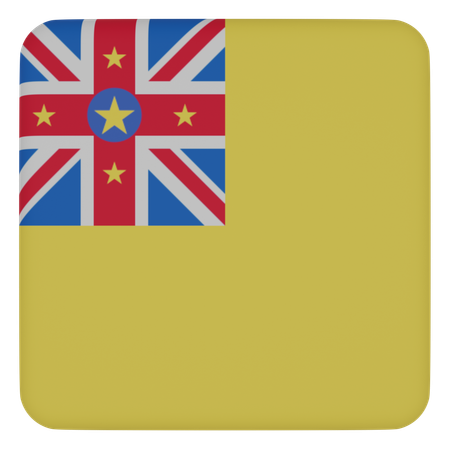 니우에  3D Icon