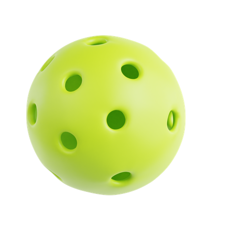 피클볼  3D Icon