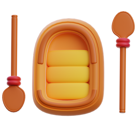 ボート  3D Icon