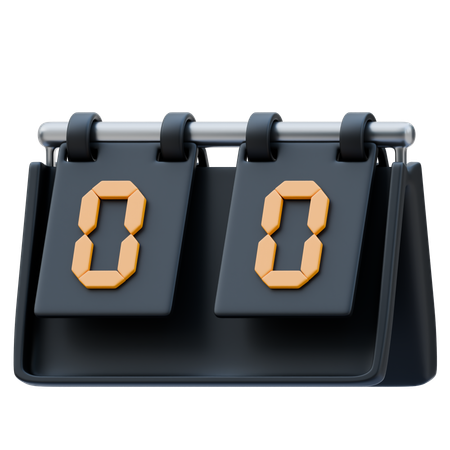 スコアボード  3D Icon