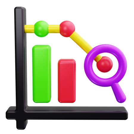 予測分析  3D Icon