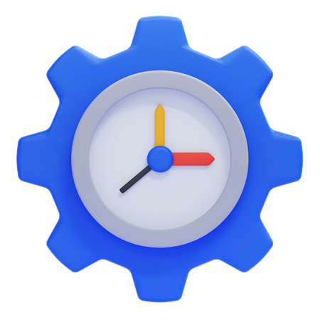 진행중인 작업  3D Icon