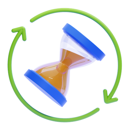 처리  3D Icon