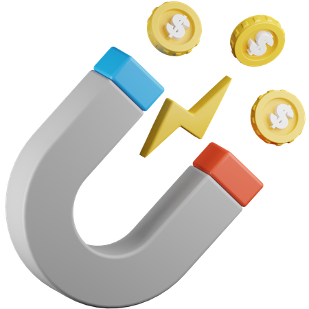 吸引力  3D Icon