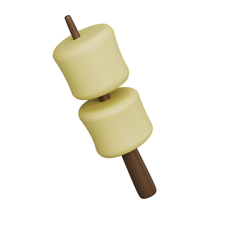 マシュマロ  3D Icon