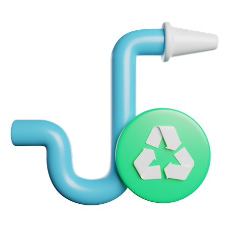 水管  3D Icon
