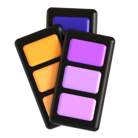 팔레트 색상  3D Icon