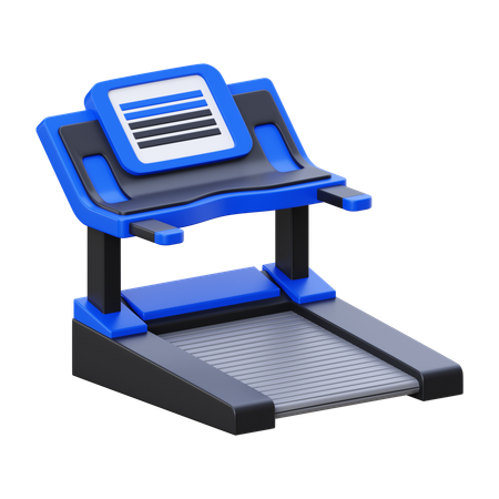 トレッドミル  3D Icon