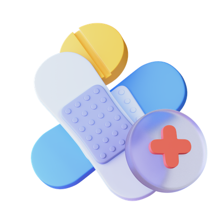 包帯  3D Icon