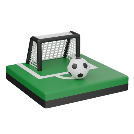 サッカー  3D Icon