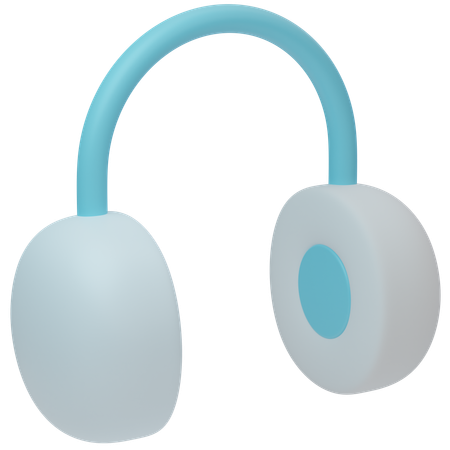 耳当て  3D Icon