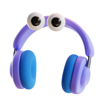 ヘッドセット  3D Icon