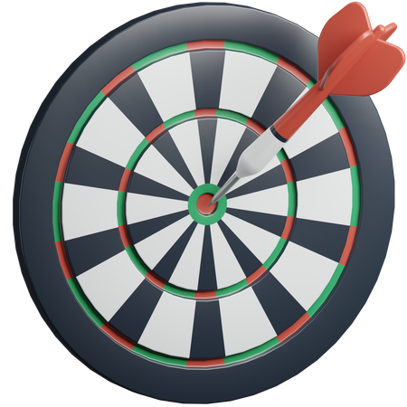 다트  3D Icon