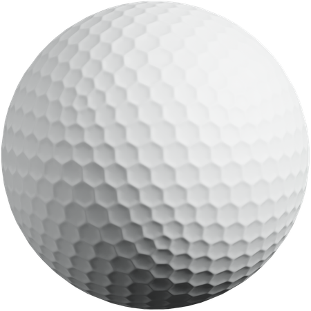 ゴルフボール  3D Icon