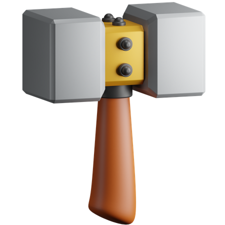 망치  3D Icon