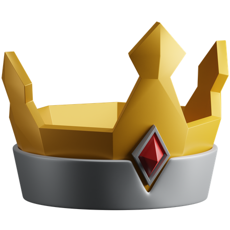 왕관  3D Icon