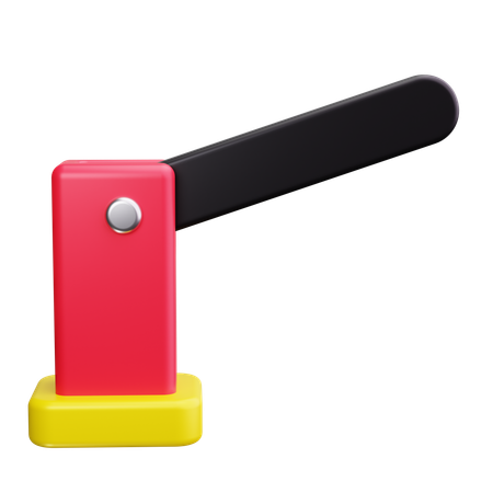주차 장벽  3D Icon