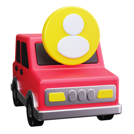 주차 대행  3D Icon