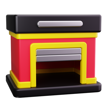 주차장  3D Icon