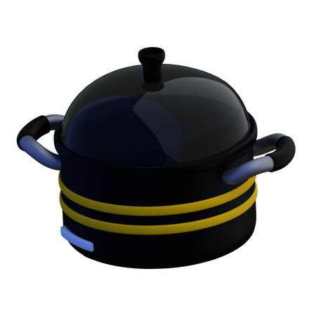 프라이팬  3D Icon