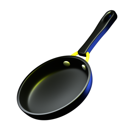 프라이팬  3D Icon