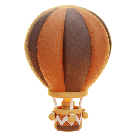 열기구  3D Icon