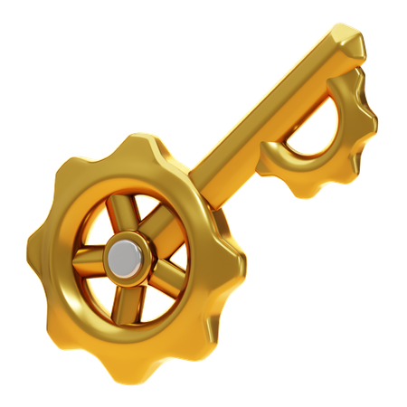 열쇠  3D Icon