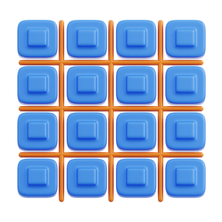 デザイングリッド  3D Icon