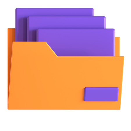 フォルダ  3D Icon