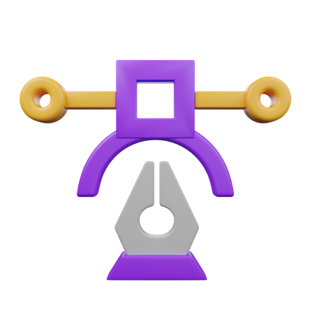 ペンツール  3D Icon