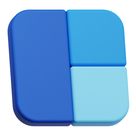 グリッド  3D Icon