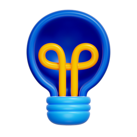 電球  3D Icon