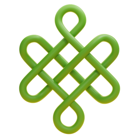 幸運のお守り  3D Icon