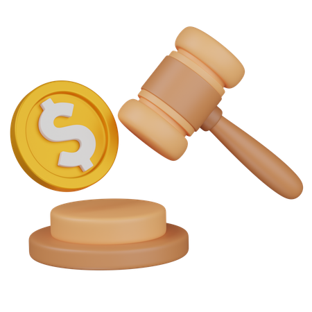 은행 망치  3D Icon