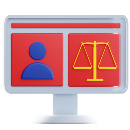 現代政治  3D Icon