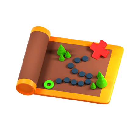 地図  3D Icon