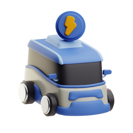 子ども用電気自動車おもちゃ  3D Icon