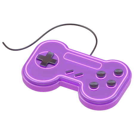 ゲーム機コントローラー  3D Icon