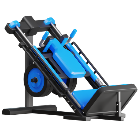 レッグプレス  3D Icon