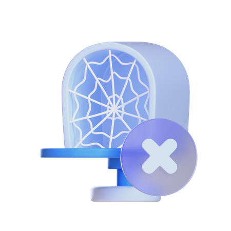 メールボックスなし  3D Icon