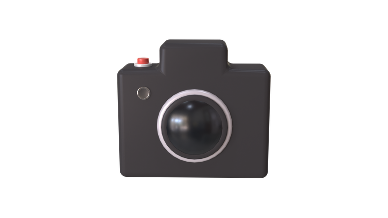 カメラ  3D Icon
