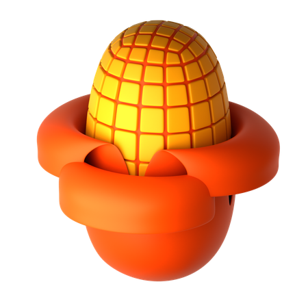 トウモロコシ  3D Icon